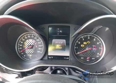 2016 Mercedes-Benz C 450 Amg 4Matic z USA, uszkodzony, nr VIN 55SWF6EB1GU126478